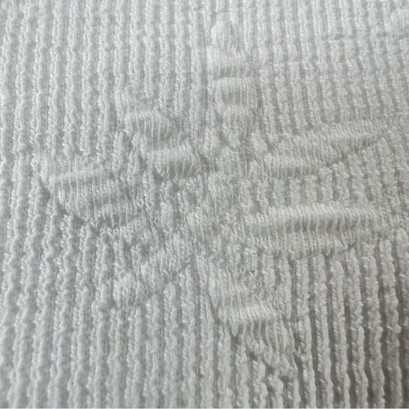 J. Valdi Palm Resort Wear White Full Zip Hooded Cinched Waist Tunic Swim Cover - Picture 11 of 16